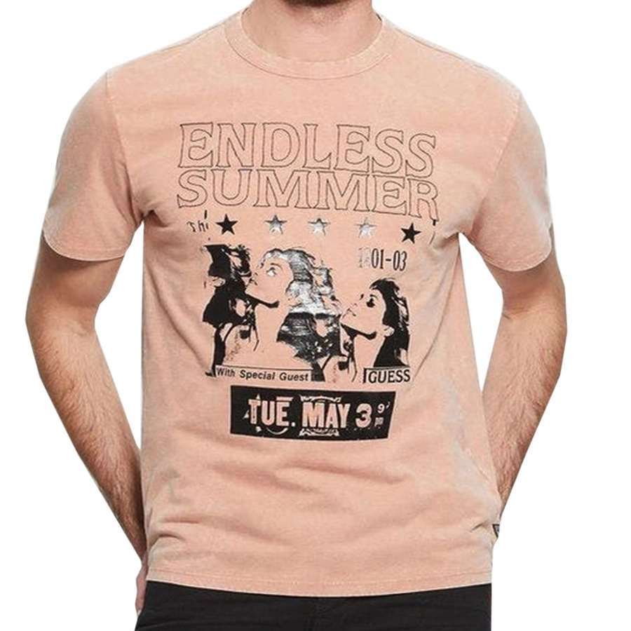 T-shirt Męski GUESS Logo M3YI55 KBW41