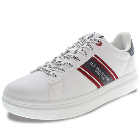 Buty Męskie U.S. POLO ASSN. Cody0 CODY002 Białe