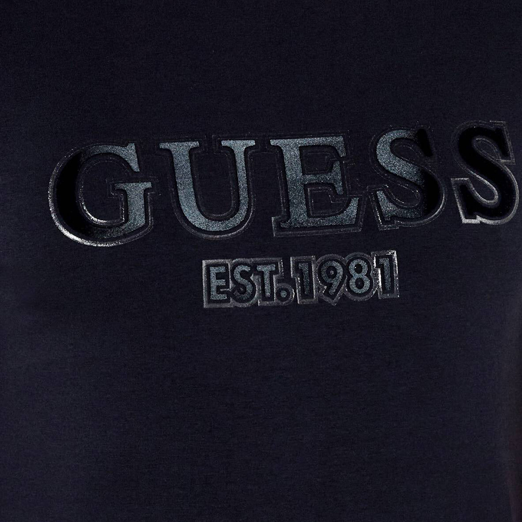 T-shirt Męski GUESS M5RI12 J1314 Granatowy