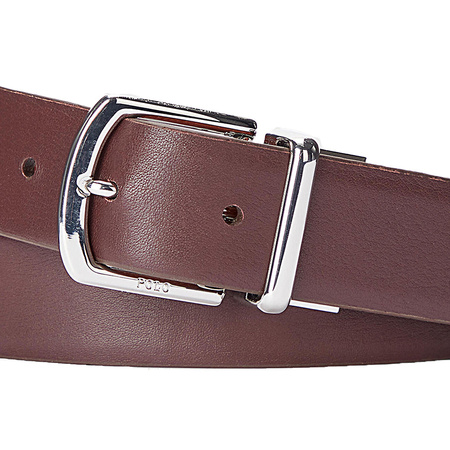 Pasek Skórzany POLO RALPH LAUREN 405800534 Brązowy