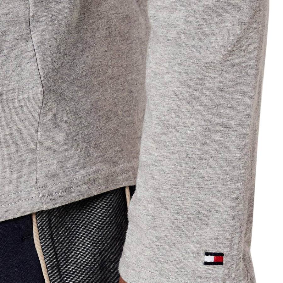 Longsleeve TOMMY HILFIGER UM0UM03022 Szary