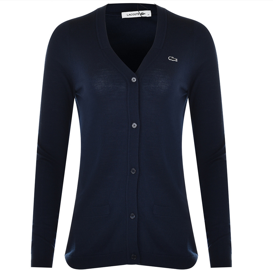 Sweter damski Lacoste AF7013 Granatowy