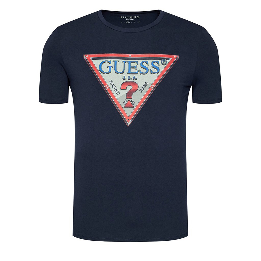 T-Shirt Męski GUESS M0BI58 J1300 Slim Fit