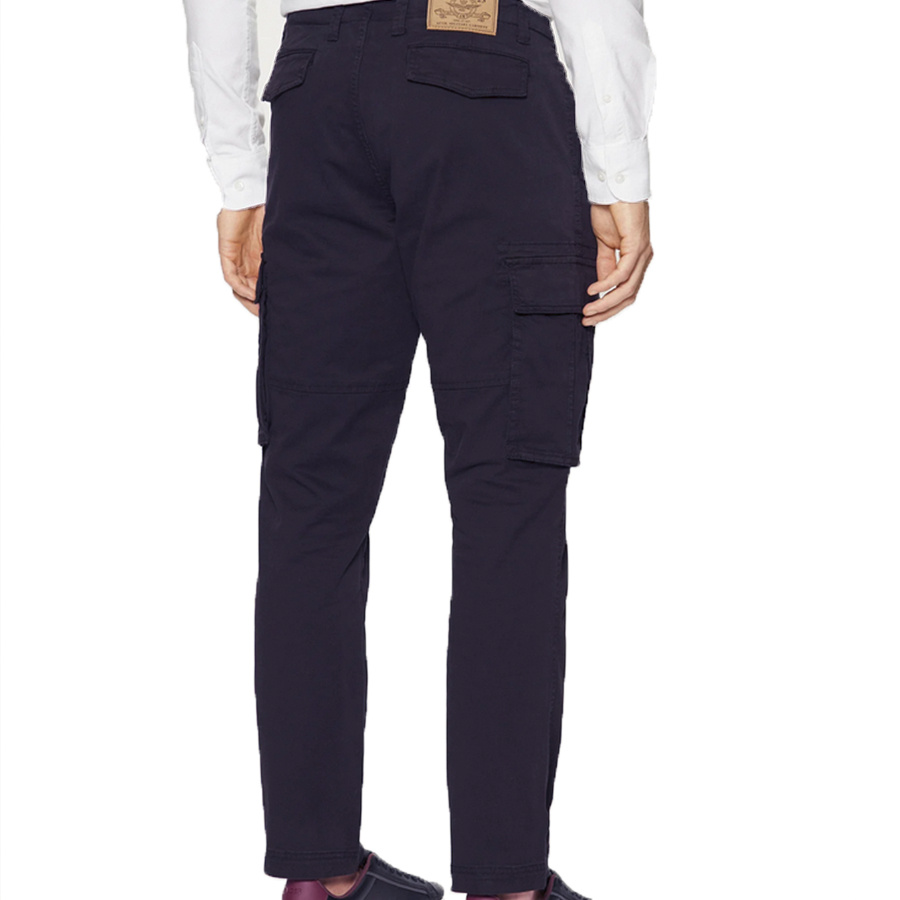 Spodnie Aeronautica Militare 242PA1632CT3399 Granatowe