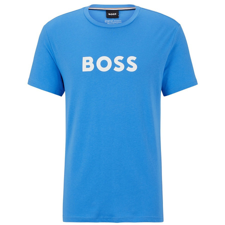 T-shirt Męski BOSS 50491706 Niebieski
