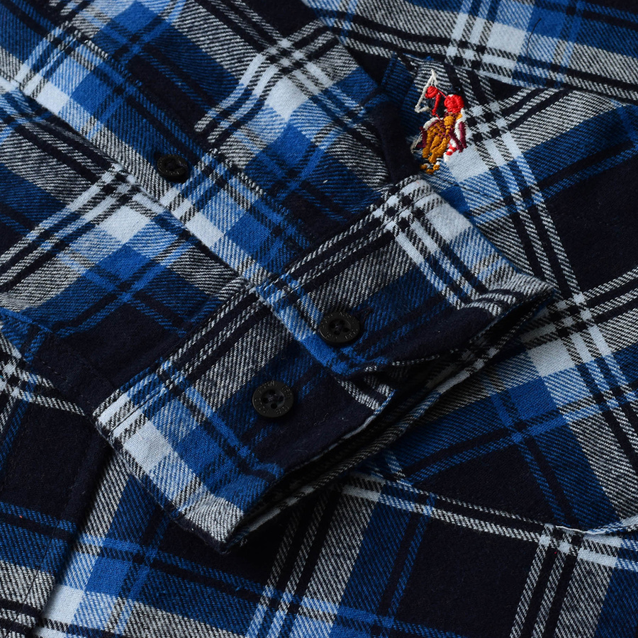 Koszula Męska U.S. POLO ASSN. US16038 Flanelowa