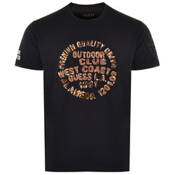 T-Shirt Męski GUESS Logo M2RI16 K8FQ1 Czarny