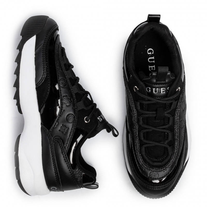 Sneakersy Damskie GUESS Kaysie FL8KAE ELE12 BLACK
