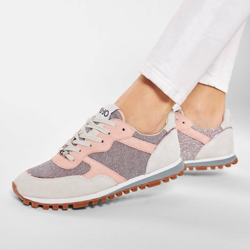 Buty Damskie LIU JO Alexa BXX049 PX037 White/Pink