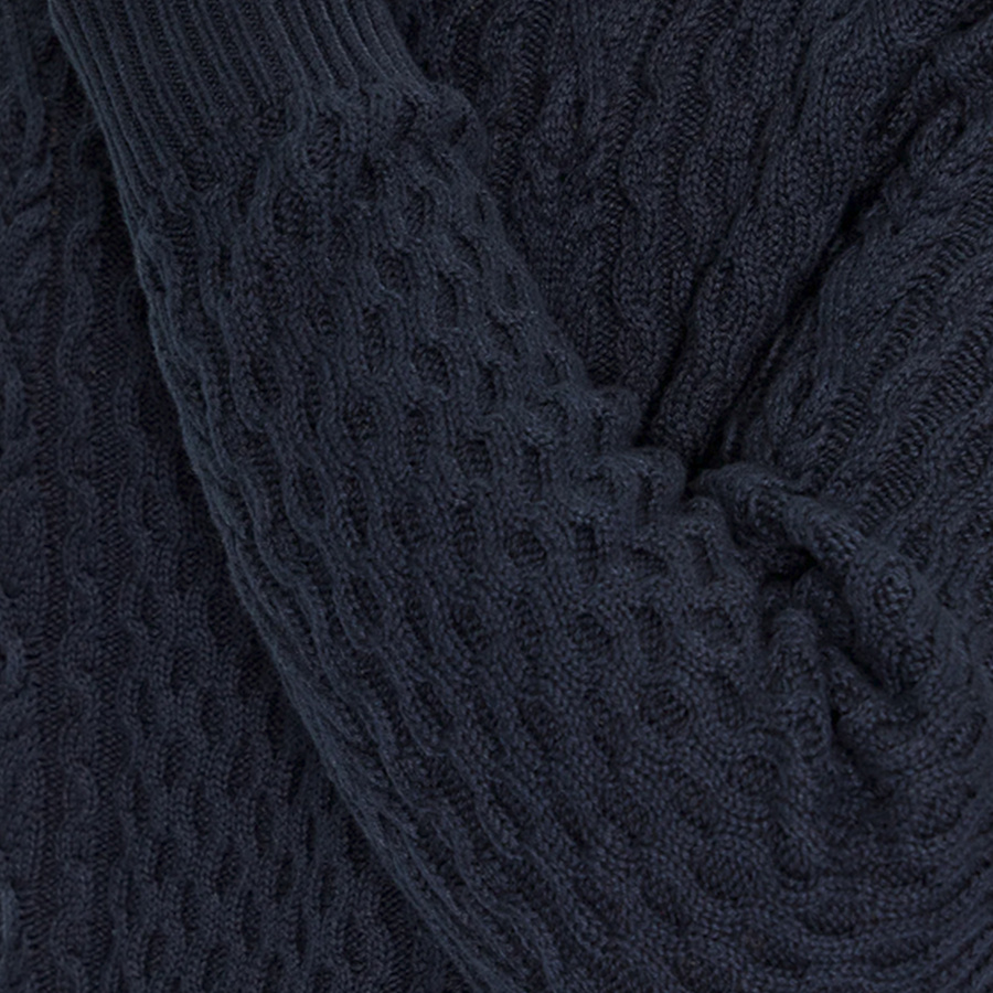 Sweter Męski PEPE JEANS Sly PM702378 Granatowy