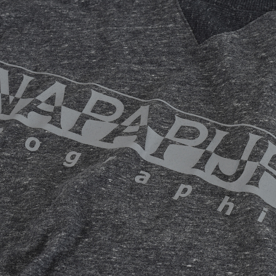 T-shirt Meski NAPAPIJRI NP0A4F9O Szary