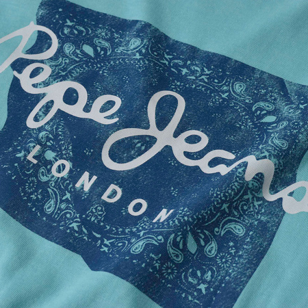 Longsleeve PEPE JEANS Melbourne PM508978 Turkusowy