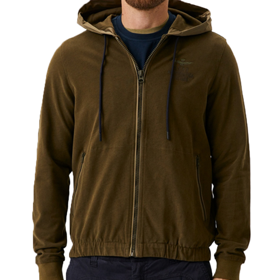 Bluza AERONAUTICA MILITARE FE1805J608 Khaki