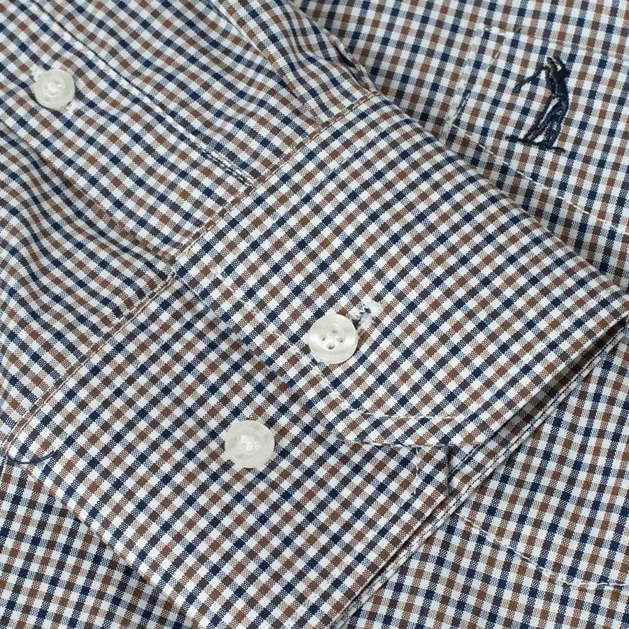 Koszula Męska U.S. GOLF CLUB D003276 Kratka