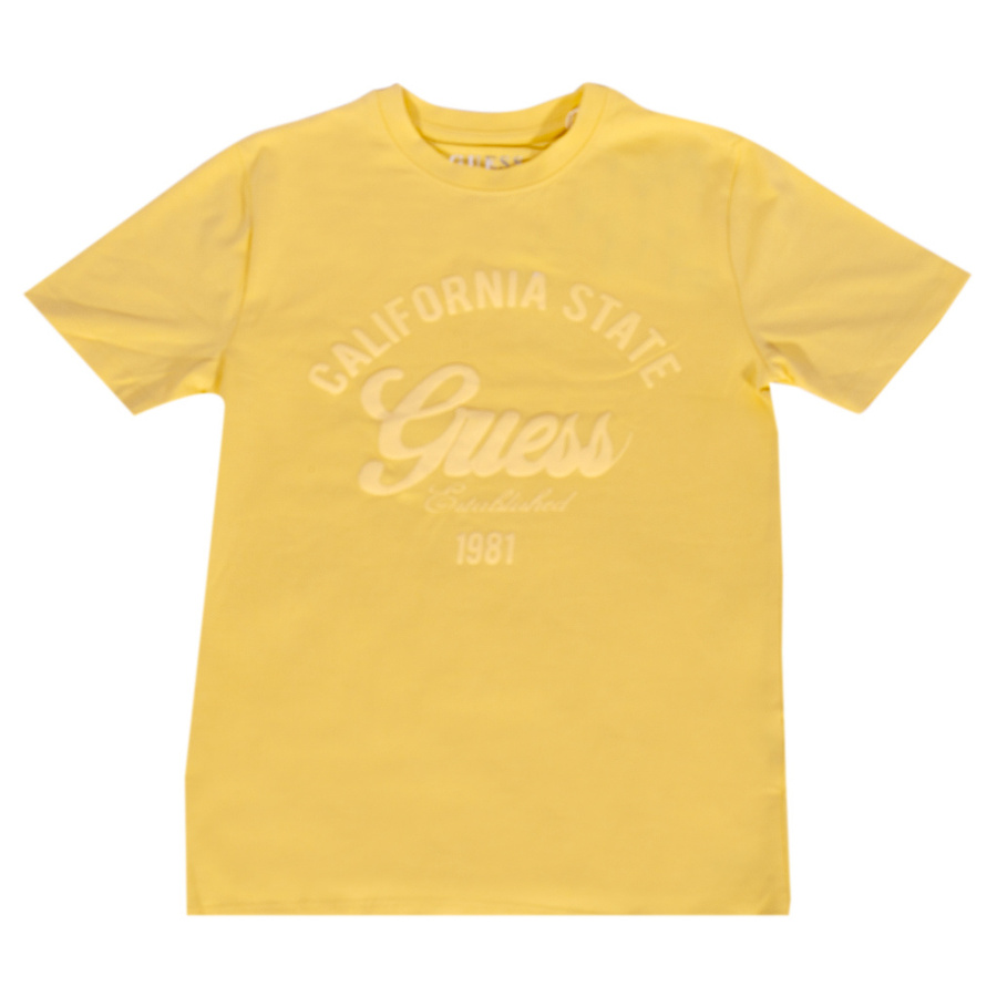 T-shirt Dzieciecy GUESS L2GI12 K6XN0 Żółty