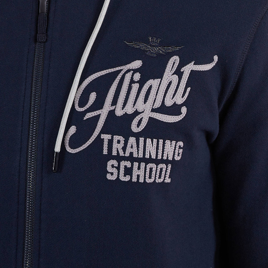 Bluza AERONAUTICA MILITARE FE1748F488 Granatowa