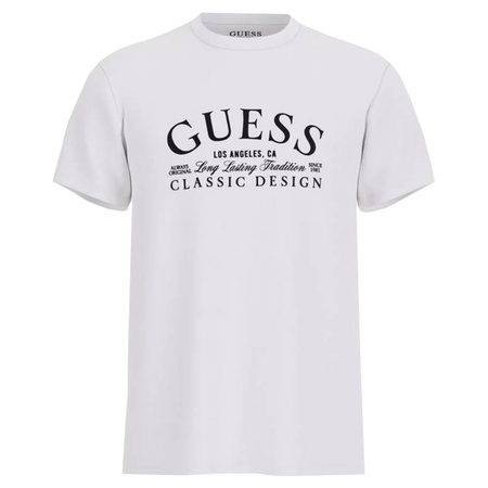 T-Shirt Męski GUESS M5RI43 K9RM1 Biały