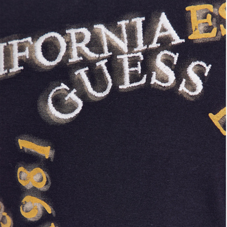 T-Shirt Męski GUESS Logo M3BI13 I3Z14 Granatowy