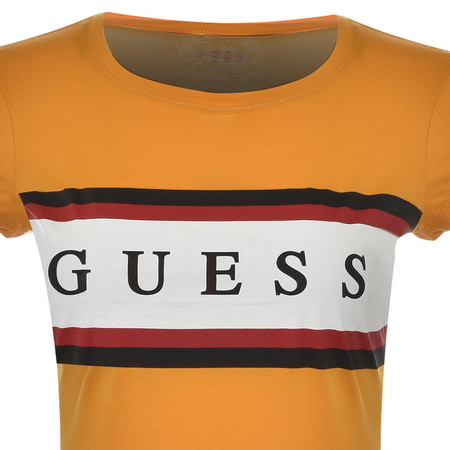 T-shirt Damski GUESS M0GI76 I3Z00 Pomarańczowy