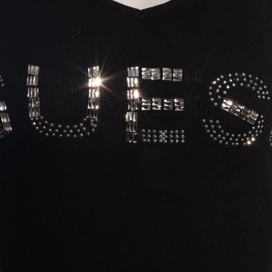 Top Damski GUESS Tank W1RI28 J1311 Czarny