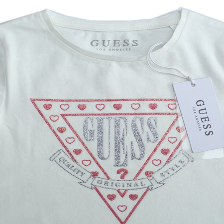 Bluzka Dziecieca GUESS J1YI01 K6YW1 Biala 