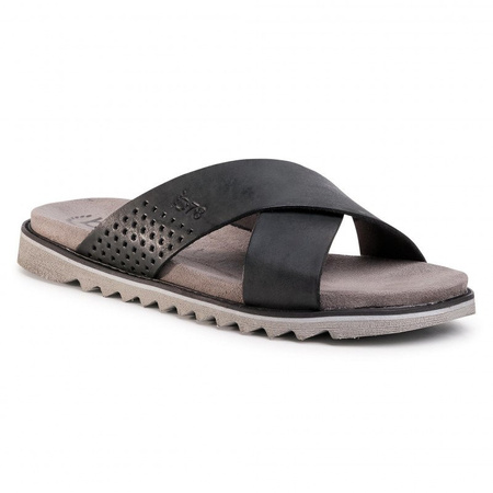 Klapki BUGATTI 311 73985 2600 1000 Czarny