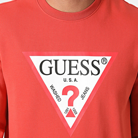 Bluza Meska GUESS M1RQ37 K6ZS1 Slim Fit Orange