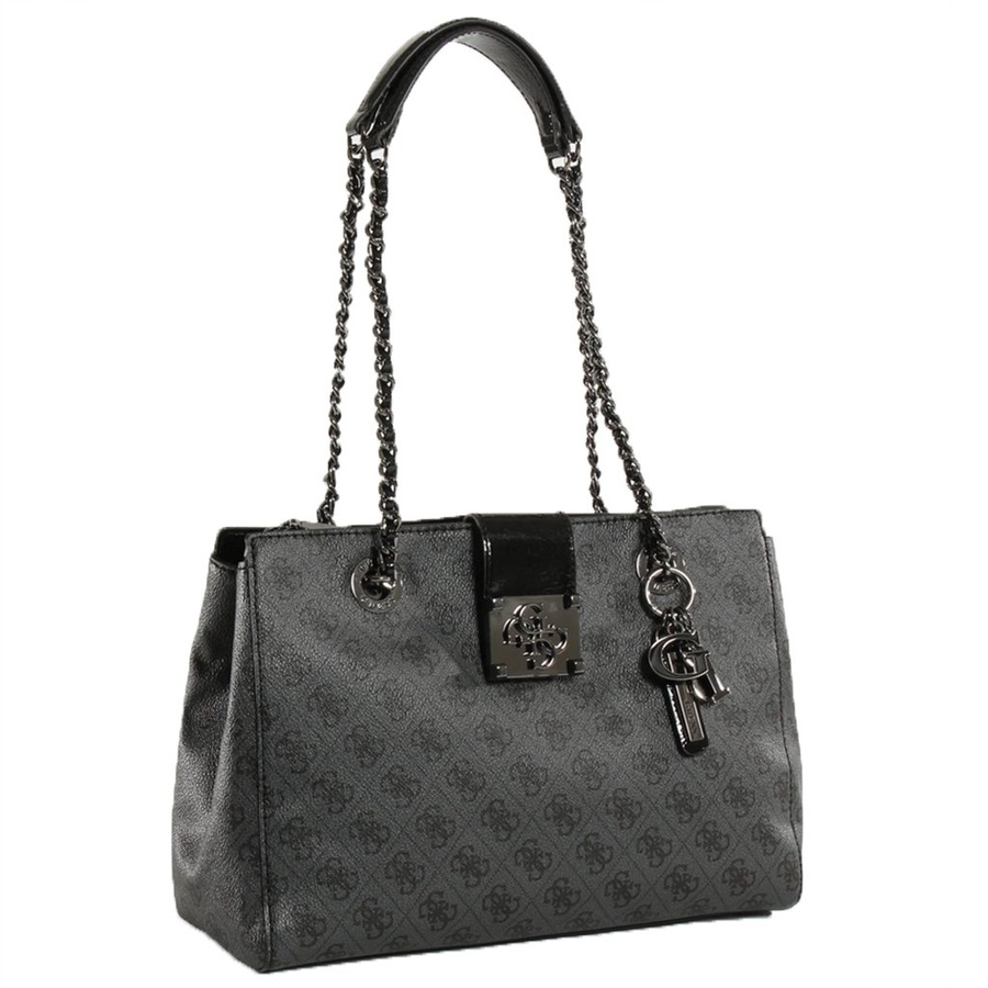 Torebka Damska GUESS Logo City SM747609 Grafitowa