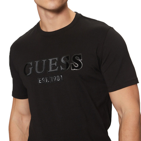 T-shirt Męski GUESS M5RI12 J1314 Czarny