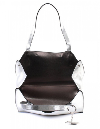 Torebka GUESS Metallic Borsa Silver MY677823