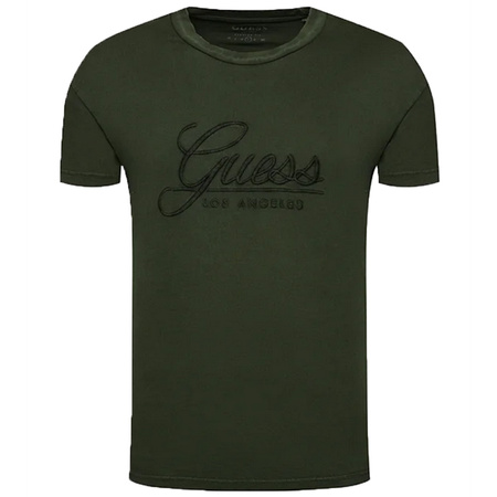 T-shirt Męski GUESS M1BI26 K8FQ1 Zielony