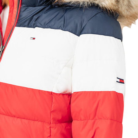 Kurtka Puchowa TOMMY JEANS Colour-Block DW0DW07363