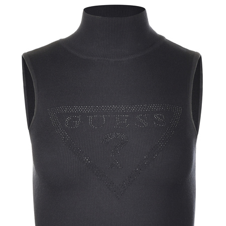 Top Damski GUESS Ian Allover N1YIA6 K8HM0 Czarny