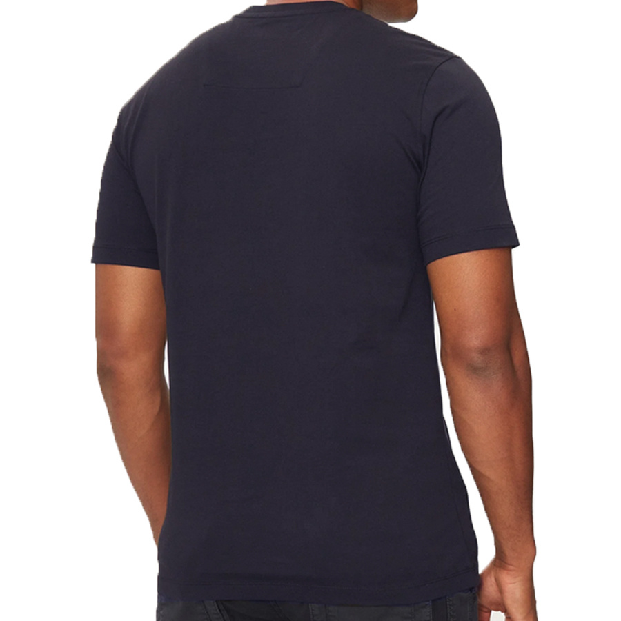 T-shirt Męski Aeronautica Militare 242TS1580J372 Granatowy