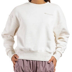 Bluza Damska CHAMPION 114742 Kremowa Regular Fit