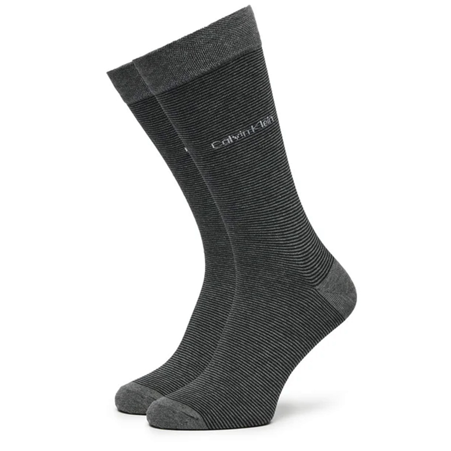 Skarpety Męskie CALVIN KLEIN 4-PACK 701229430 Czarny/Szary