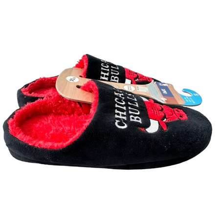 Kapcie Chicago Bulls Primark NBA Czarne