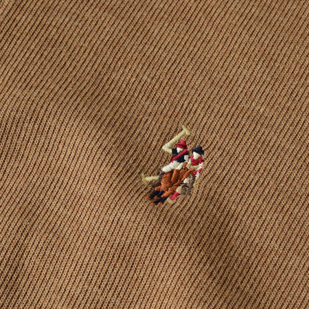 Bluza Męska U.S. POLO ASSN. Logo 11C847 Brązowy