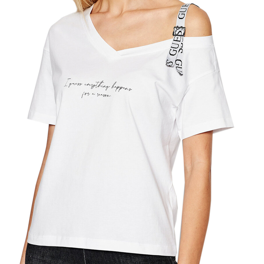 Bluzka Damska GUESS Anita W1GI90 I3Z11 Biala