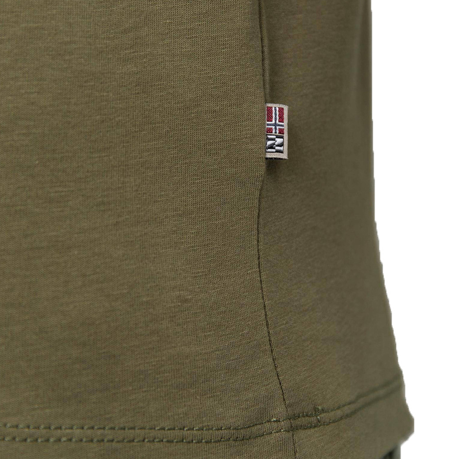 T-shirt Męski NAPAPIJRI Seitem N0YIJ4 Khaki