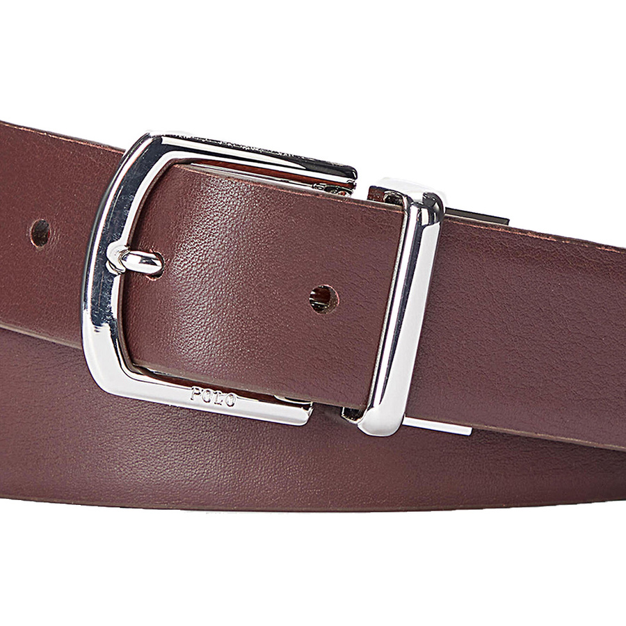 Pasek Skórzany POLO RALPH LAUREN 405800534 Brązowy