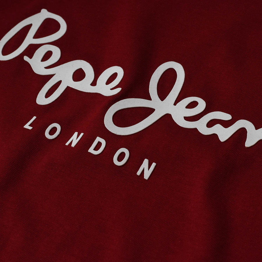 Longsleeve PEPE JEANS Richme PM508697 Bordowy