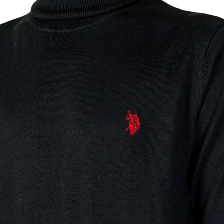 Sweter Golf U.S. POLO ASSN. 11390404 Czarny