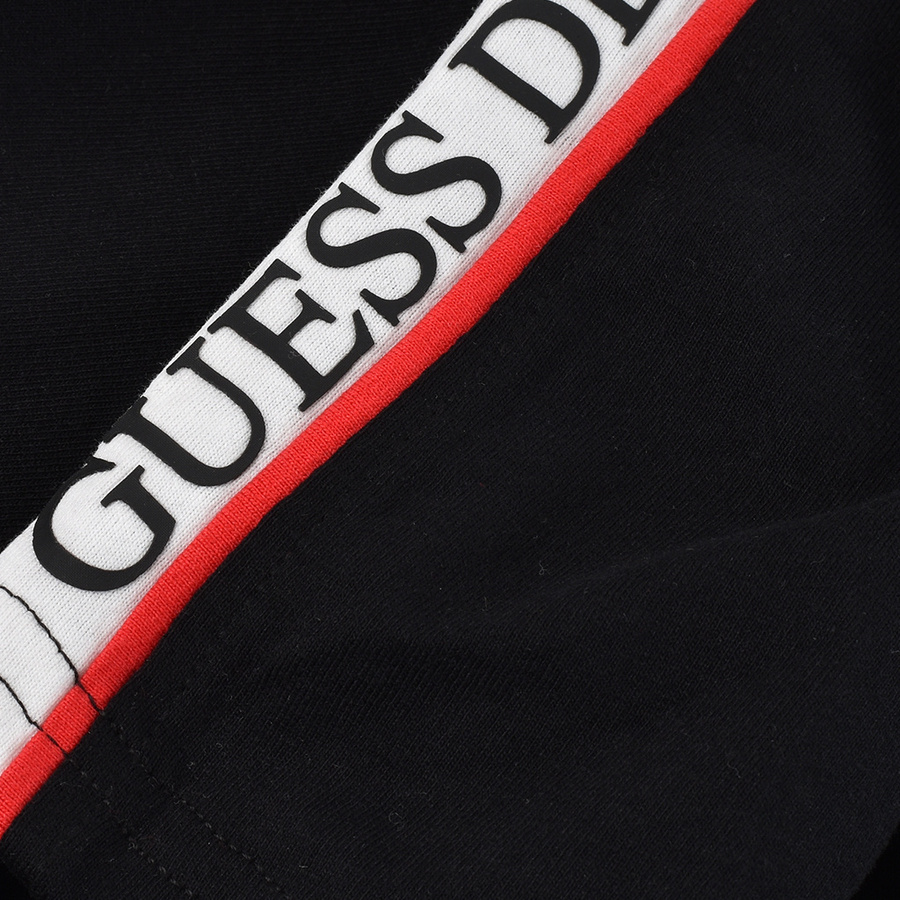 T-Shirt Męski GUESS M2RI16 K8FQ1 Czarny Regular