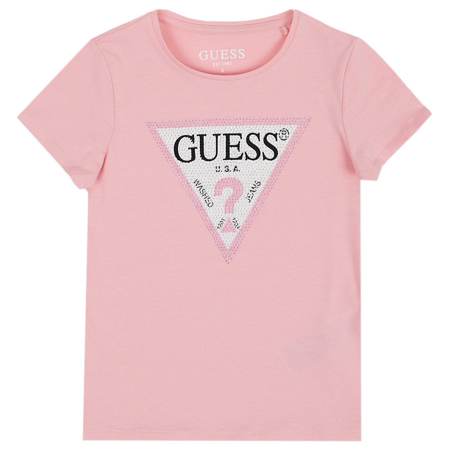 T-shirt Dzieciecy GUESS J1YI35 K6YW1 Rozowy