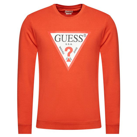 Bluza Meska GUESS M1RQ37 K6ZS1 Slim Fit Orange