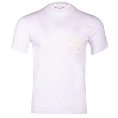 T-shirt Męski GUESS M2BI75 K9RM3 Biała