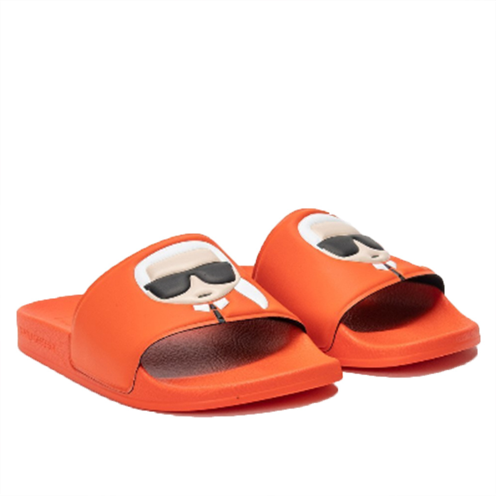 Klapki KARL LAGERFELD KL80905 Light Orange 