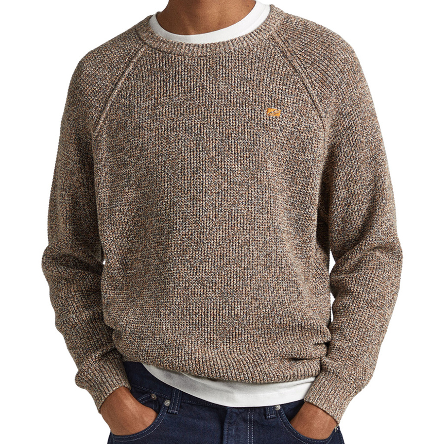 Sweter Męski PEPE JEANS Sherwood PM702439 Brązowy