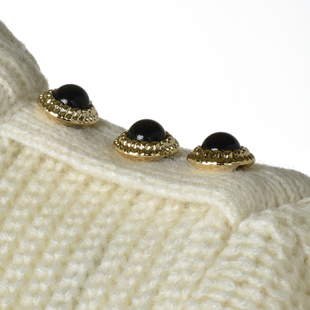 Sweter Damski GUESS W1YI0Q R8G00 Bezowy Guziki